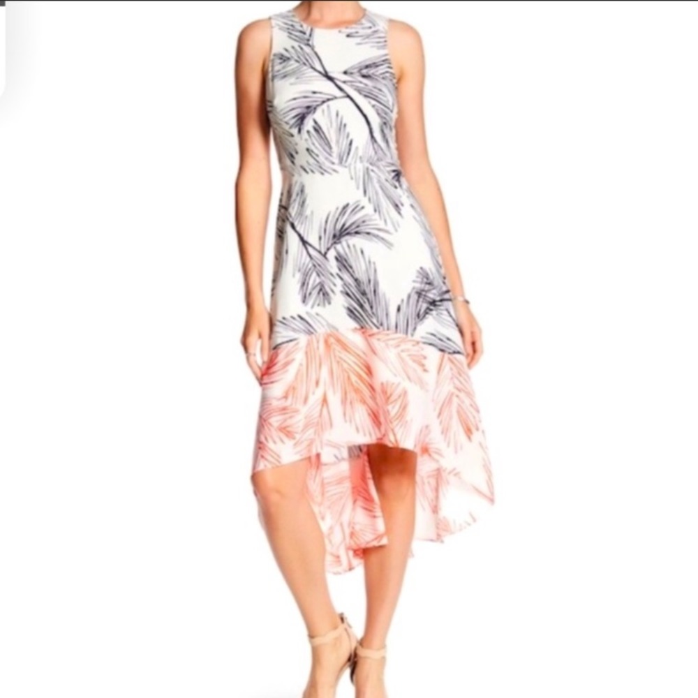 Vince Camuto Sleeveless Hi-Lo Dress Style VC7M3933
